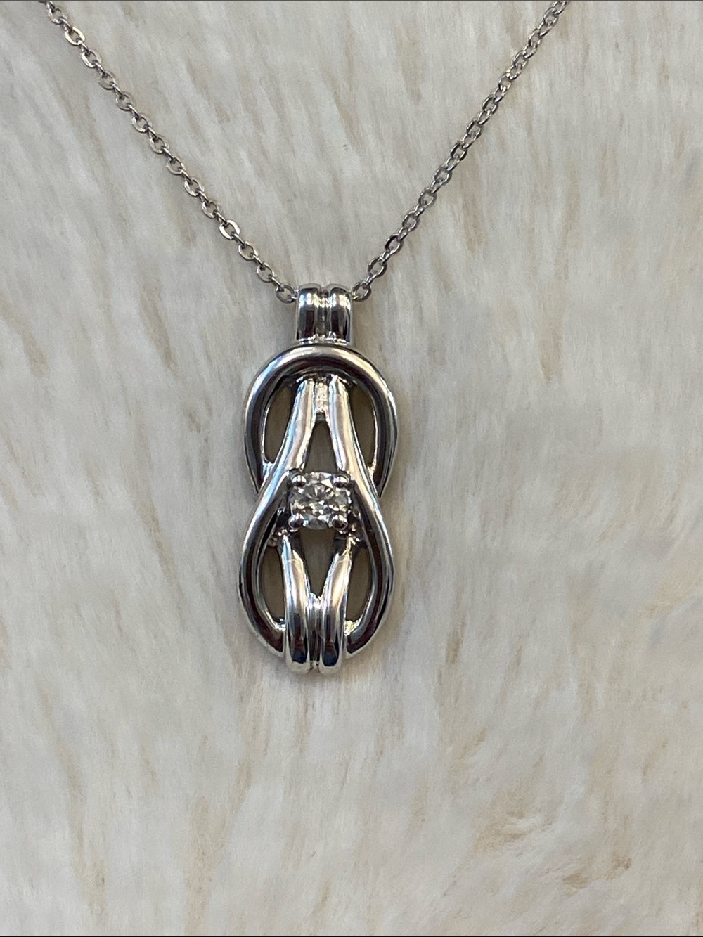 Diamond Knot Pendant